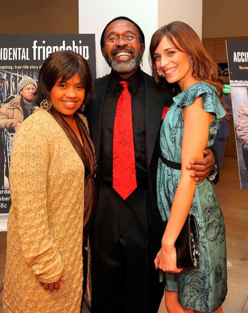 Chandra Wilson, Ben Vereen and Kathleen Munroe at the world premiere screening of "Accidental Friendship."