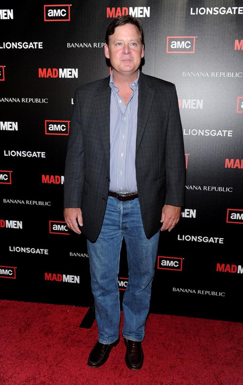 Joel Murray at the season 4 premiere of "Mad Men."