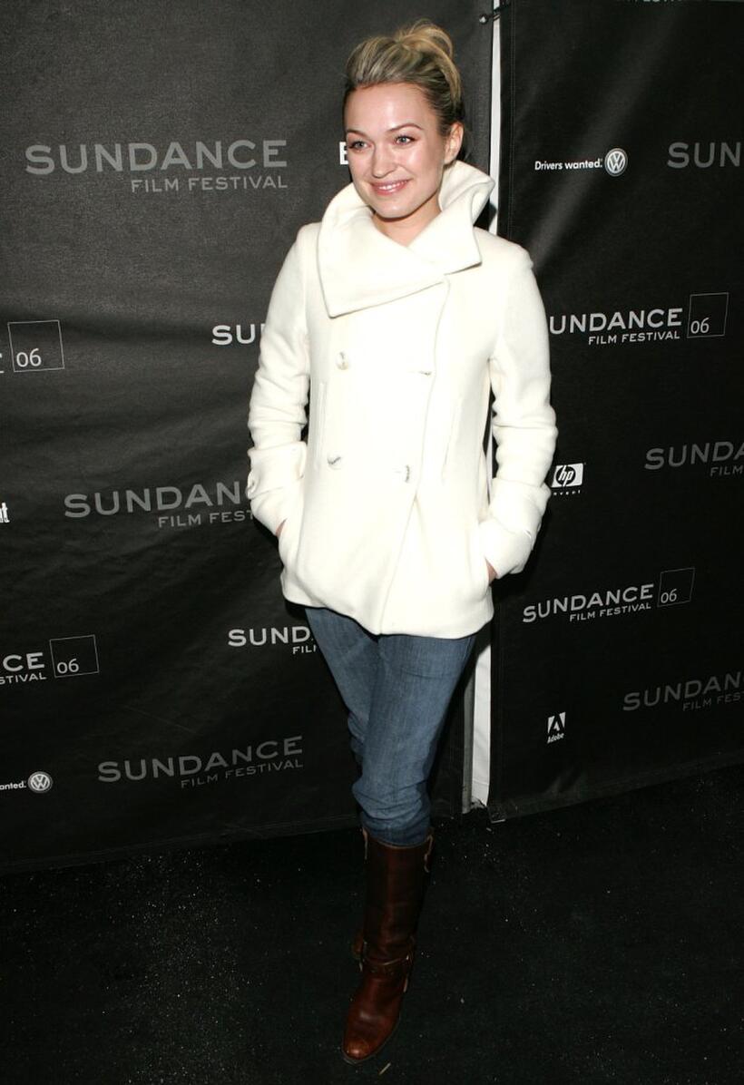 Sophia Myles at the premiere of "Art School Confidential."