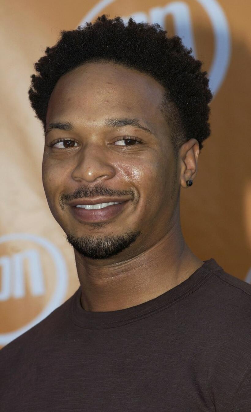 Rashaan Nall at the UPN Stars party.