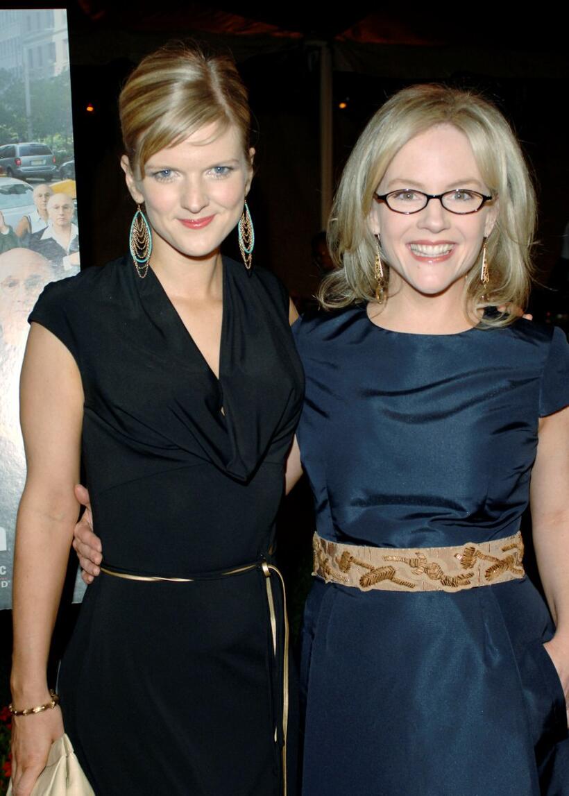 Arden Myrin and Rachael Harris at the Los Angeles Premiere of "Curb Your Enthusiasm."