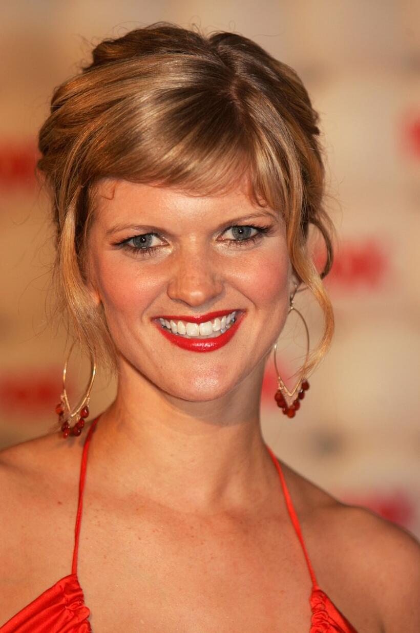Arden Myrin at the Fox All-Star Television Critics Association Party.