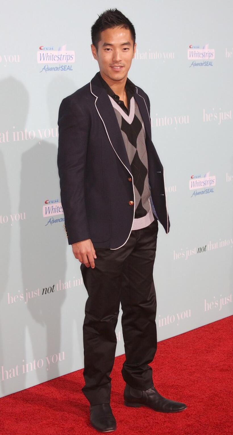 Leonardo Nam at the premiere of "He's Just Not That Into You."