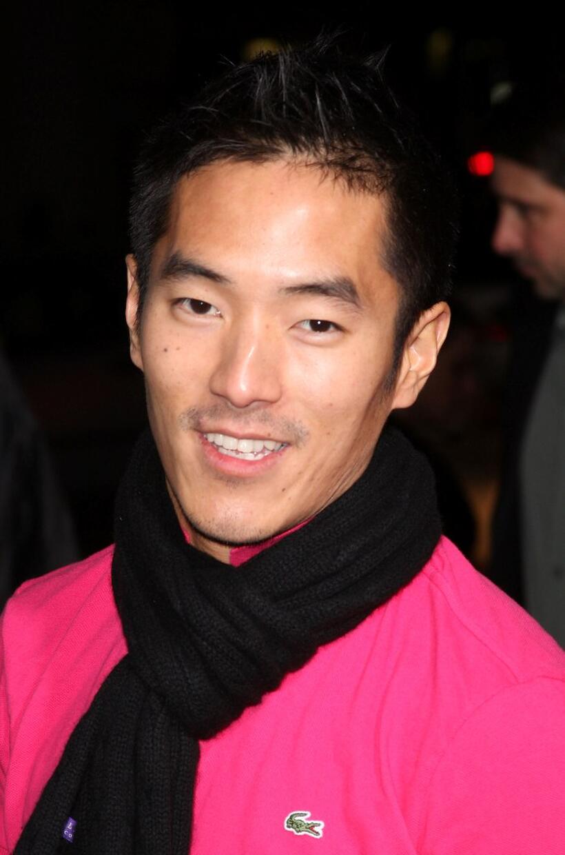 Leonardo Nam at the premiere of "Friday The 13th."