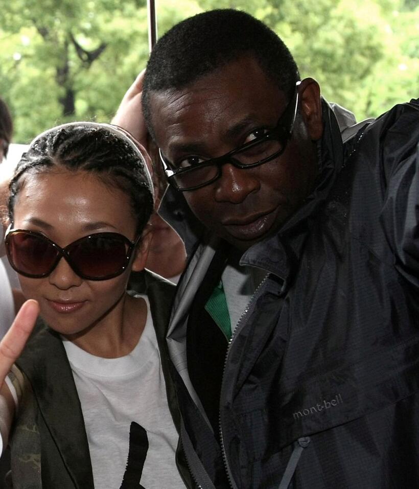 Misia and Youssou N'Dour at the "One for All" event during the Tokyo International Conference on African Development IV (TICAD IV).