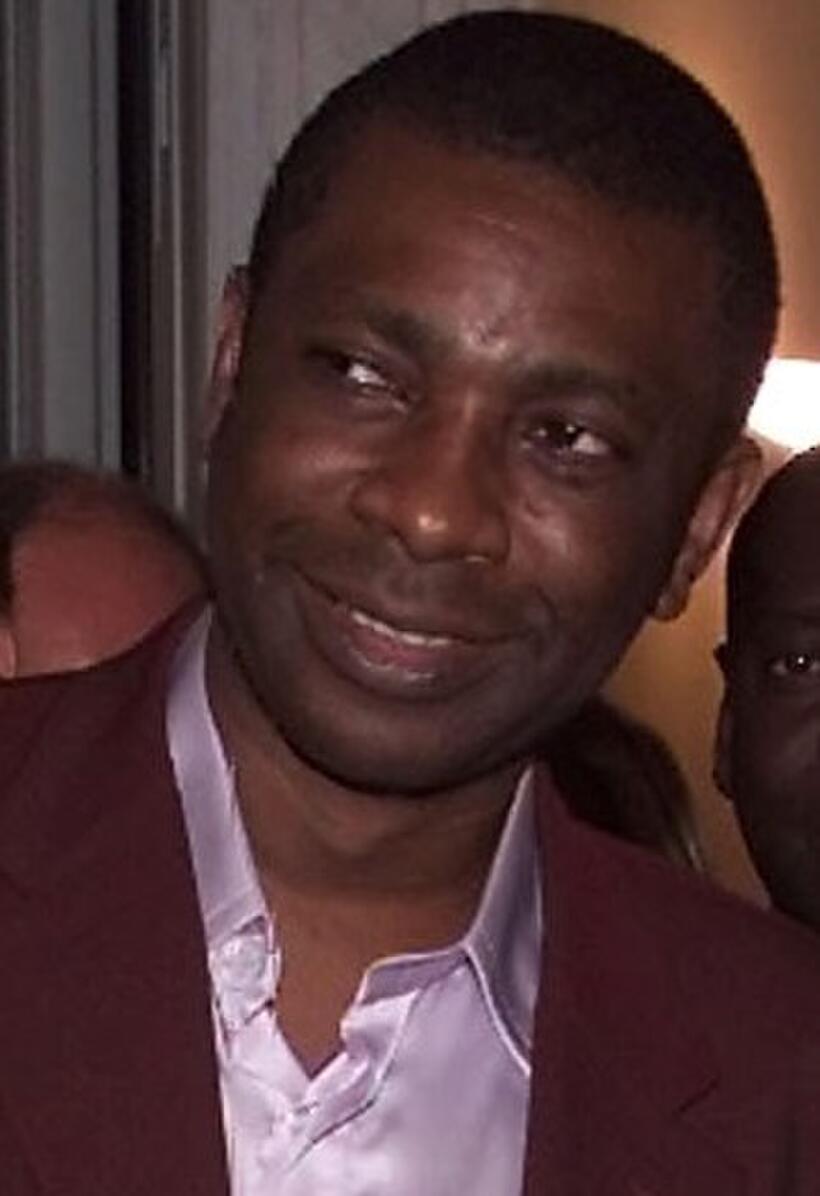 Youssou N'Dour at the Republic palace in Dakar.