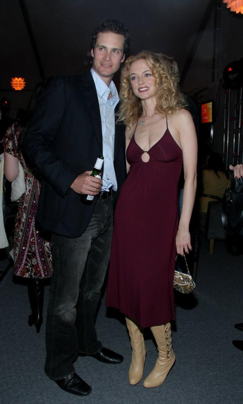Randall Batinkoff and Heather Graham at the world premiere party of "Broken" during the AFI FEST 2006.