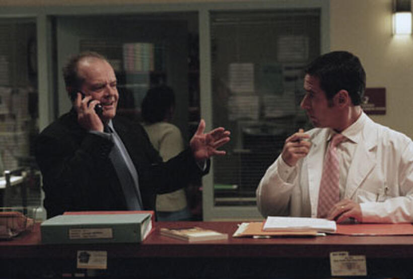 Jack Nicholson and Rob Morrow in "The Bucket List."