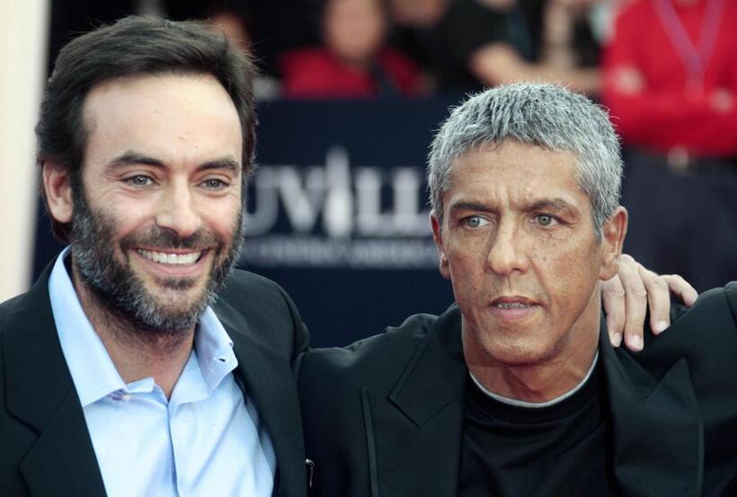 Anthony Delon and Samy Naceri at the screening of "Miracle At St.Anna" during the 34th US Film Festival.