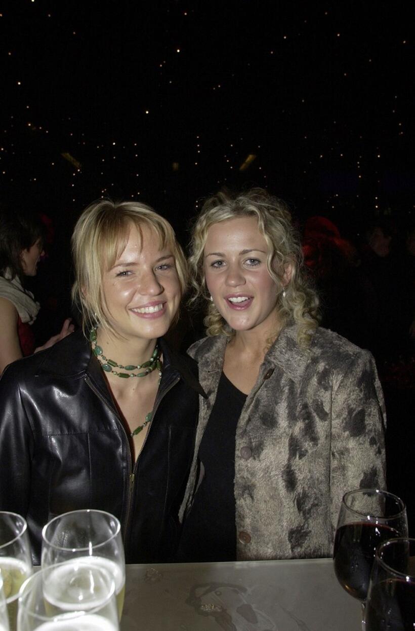 Jessica Napier and Rachel Carpani at the Relaunch of Australian Hallmark Channel.