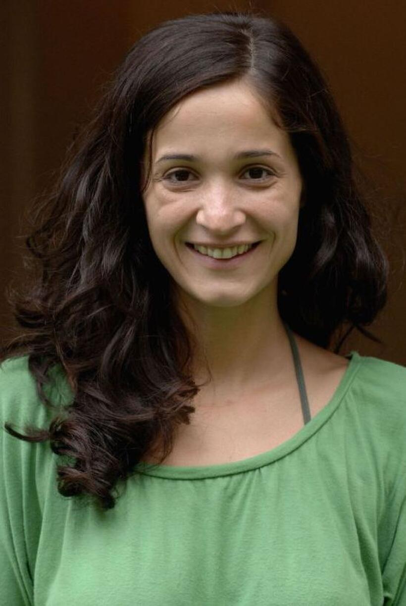 Verica Nedeska at the promotion of "Karaula" during the San Sebastian Film Festival.