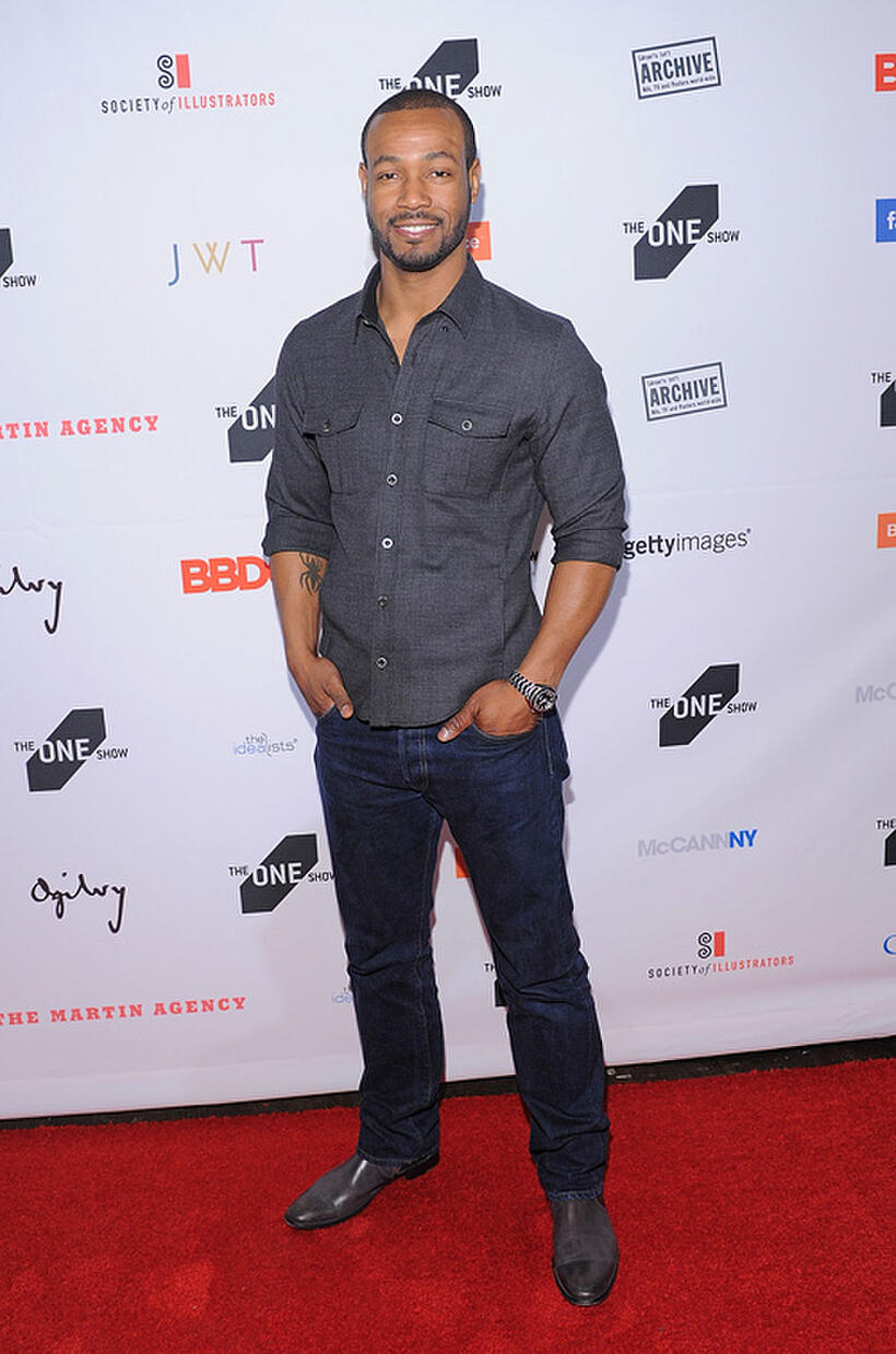Isaiah Mustafa at the 2011 One Show Interactive Awards in New York.