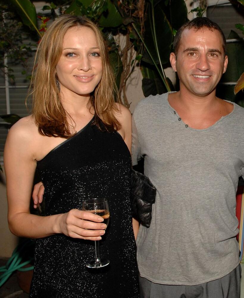 Kate Beahan and Rob Marsala at the Australians In Film party.
