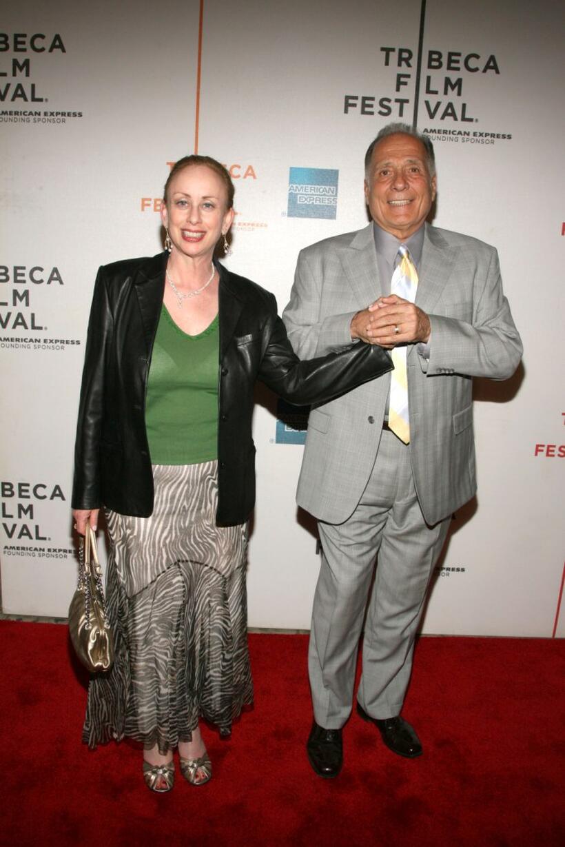 Arthur Nascarella and guest at the premiere of "Yonkers Joe" during the 2008 Tribeca Film Festival.