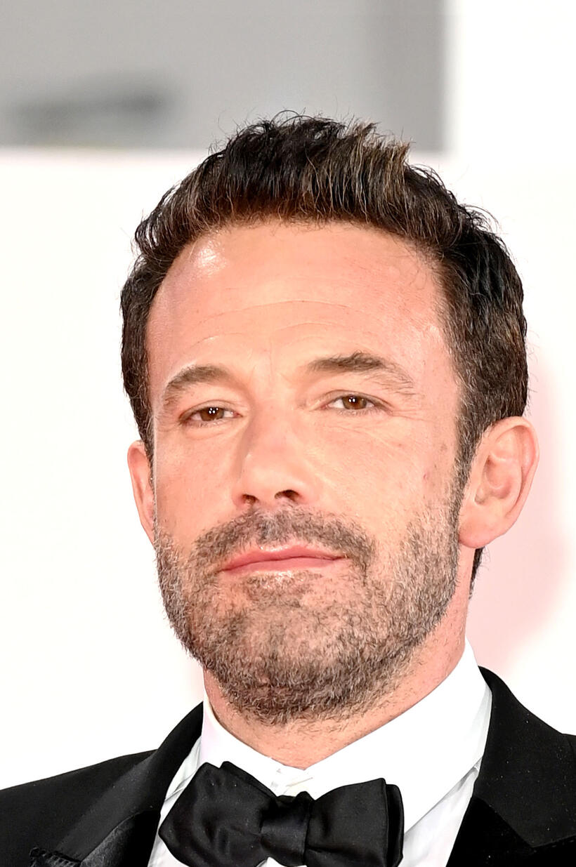 Ben Affleck at the red carpet event for "The Last Duel" during the 78th Venice International Film Festival.