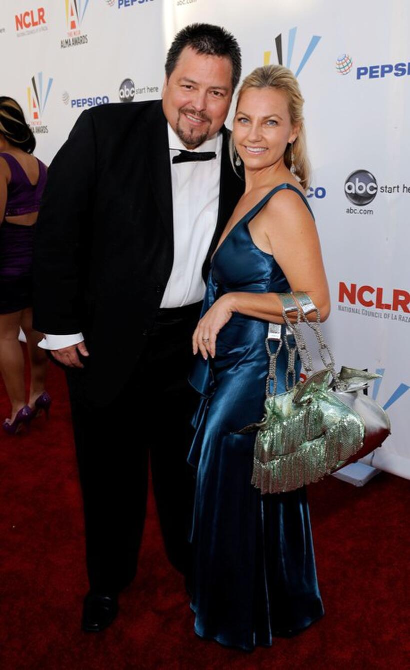 Rick Najera and Guest at the 2009 ALMA Awards.