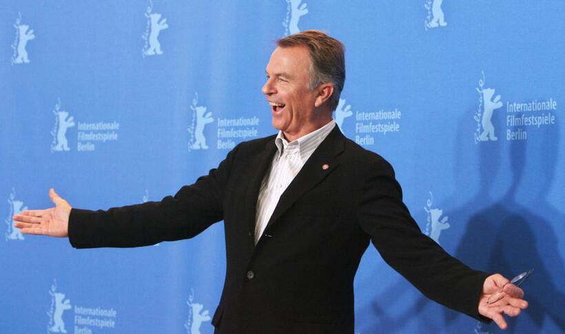 Sam Neill at the photocall of "Angel".