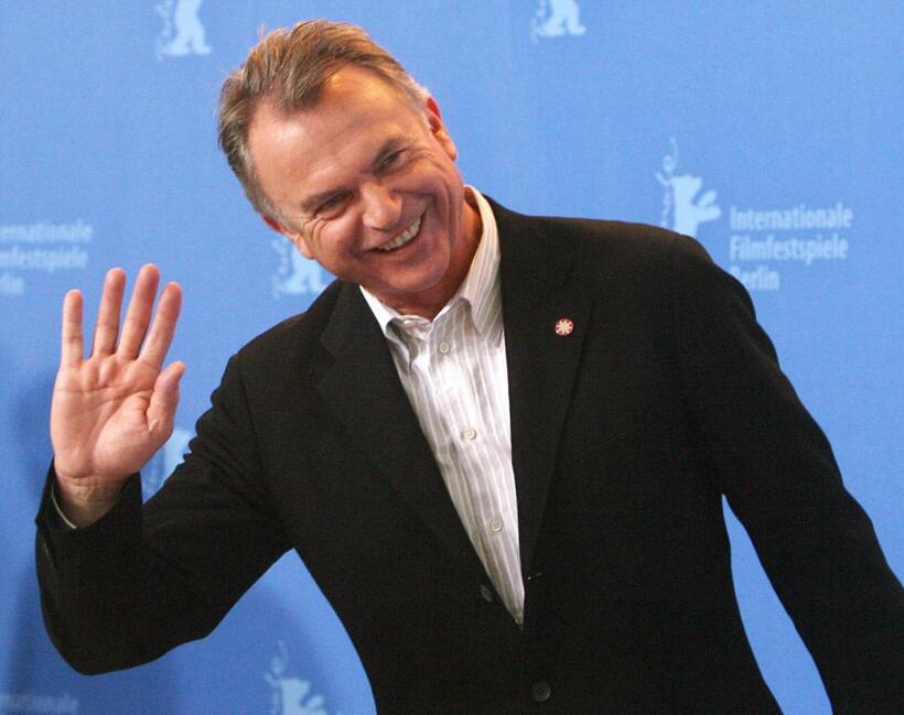 Sam Neill at the photocall of "Angel".