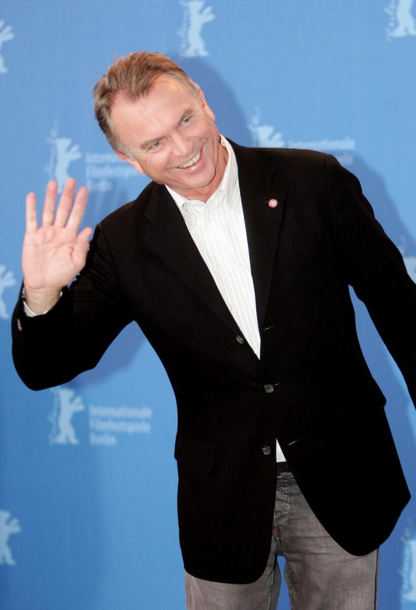 Sam Neill at the photocall of "Angel".