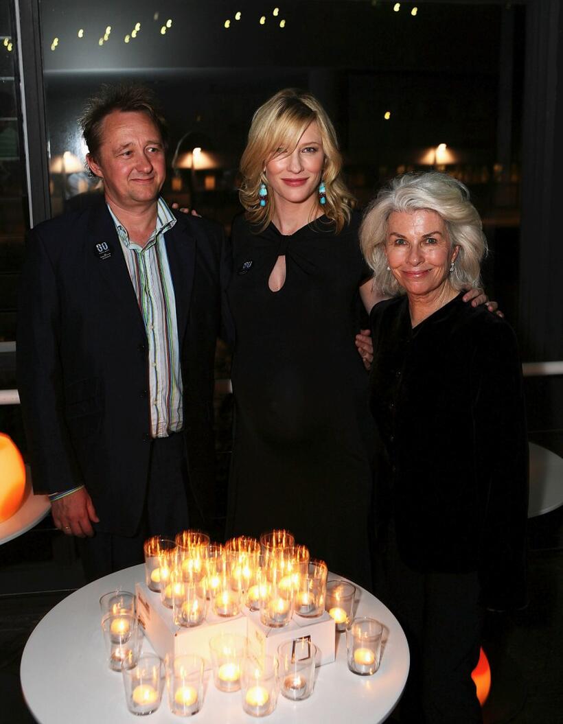 Andrew Upton, Cate Blanchett and Robyn Nevin at the premiere of "The Year of Magical Thinking."