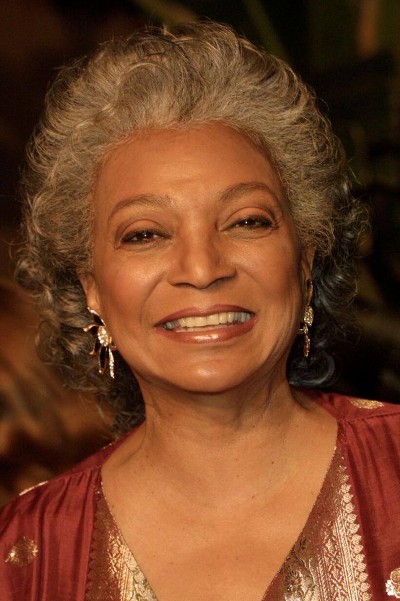 Nichelle Nichols at the NBC's 75th Anniversary All-Star Reception.