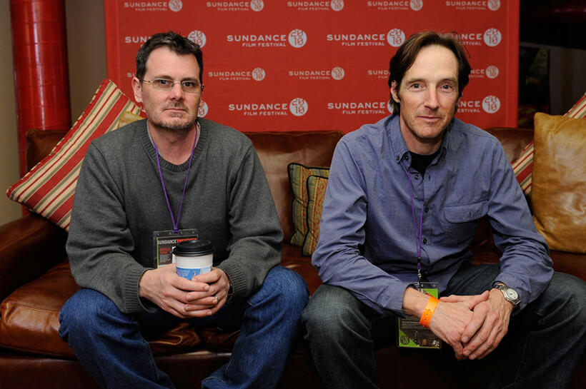 Chris Island and Taylor Nichols at the premiere of "Metropolitan" during the 2010 Sundance Film Festival.