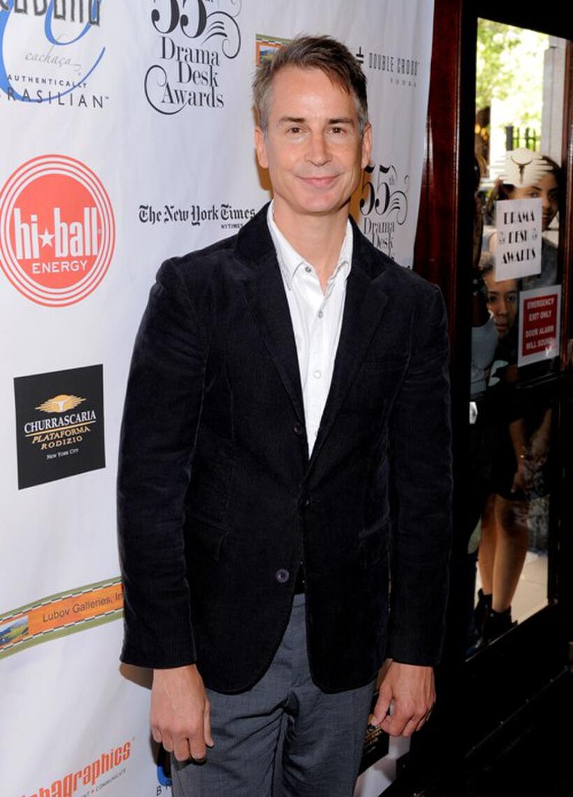 Geoffrey Nauffts at the 2010 Drama Desk Award nominees cocktail reception.