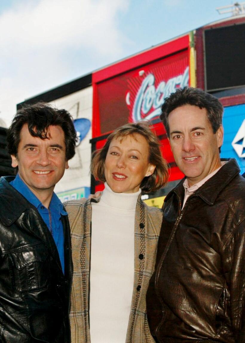 Griffin Dunne, Jenny Agutter and David Naughton at the 21st anniversary and re-release of "An American Werewolf."