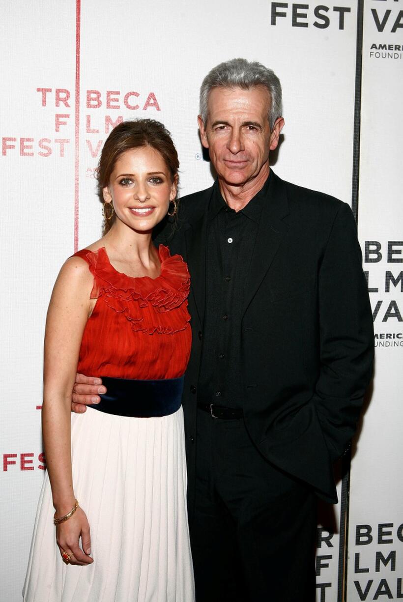 Sarah Michelle Gellar and James Naughton at the premiere of "Suburban Girl" during the 2007 Tribeca Film Festival.