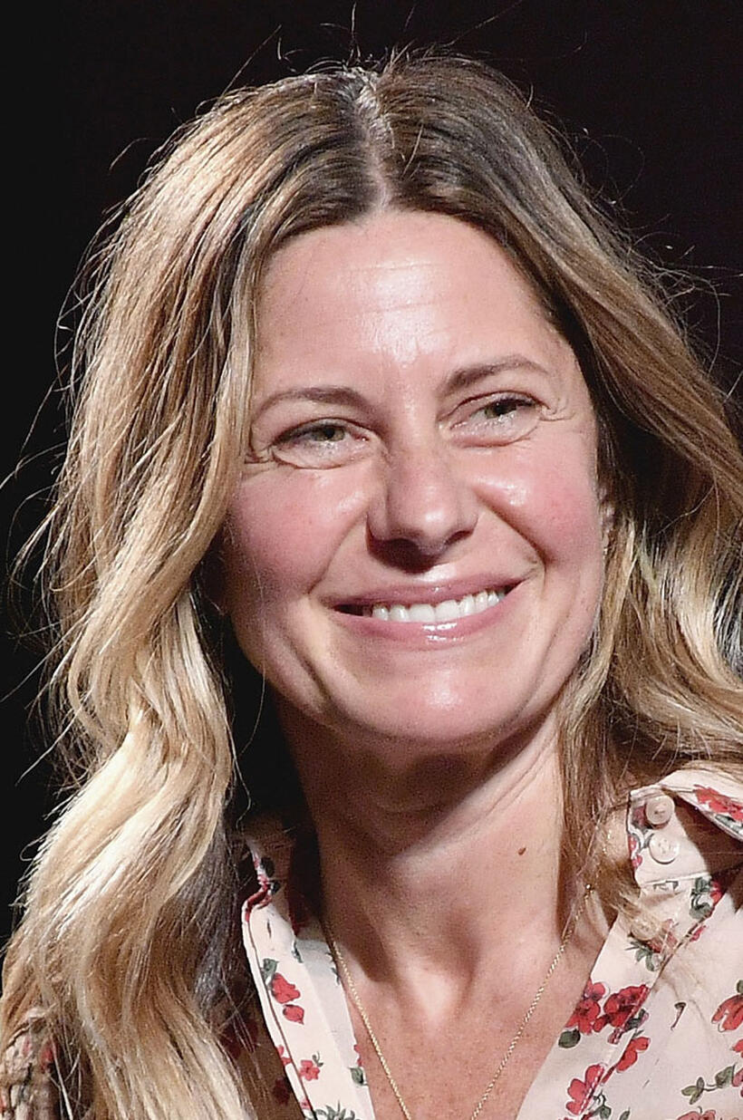 Amy Nauiokas at the "Can You Ever Forgive Me?" Q&A during the 21st SCAD Savannah Film Fesstival.