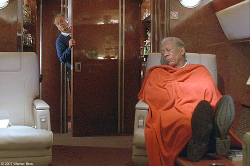 Jack Nicholson and Morgan Freeman in "The Bucket List."