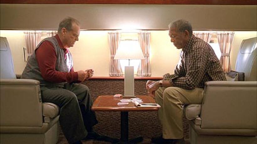 Jack Nicholson and Morgan Freeman in "The Bucket List."