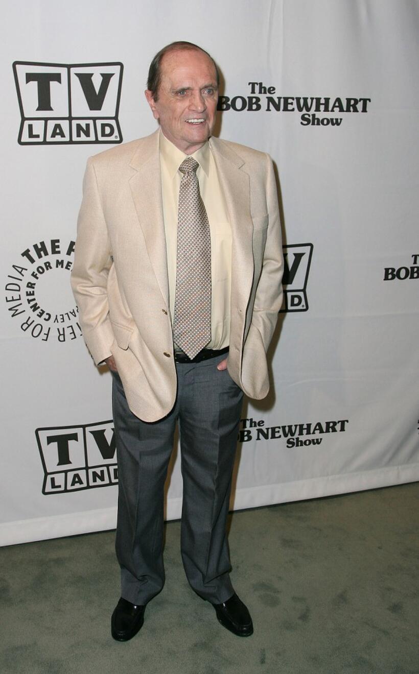 Bob Newhart arrives at the Paley Center for Media and TV Land salute of "The Bob Newhart Show".