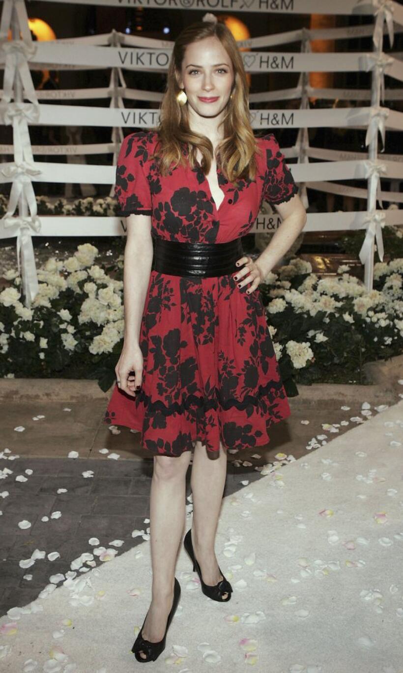 Jaime Ray Newman at the H&M celebrates Viktor & Rolf collection with Wedding and fashion show.