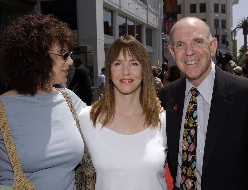 Rosie Shuster, Laraine Newman and Michael Radner at the ceremony honoring posthumously Gilda Radner with a star on the Hollywood Walk of Fame.