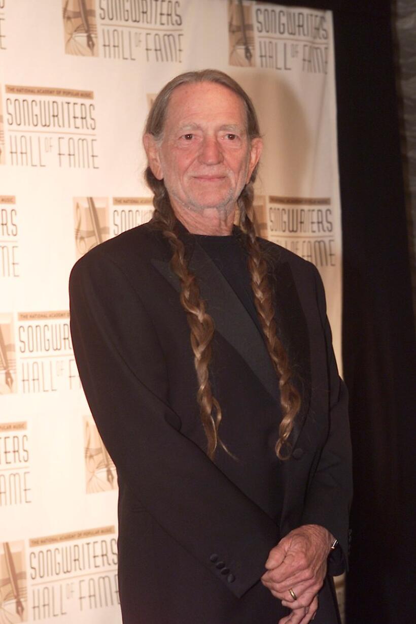 Willie Nelson at the Songwriters Hall of Fame 32nd Annual Awards.