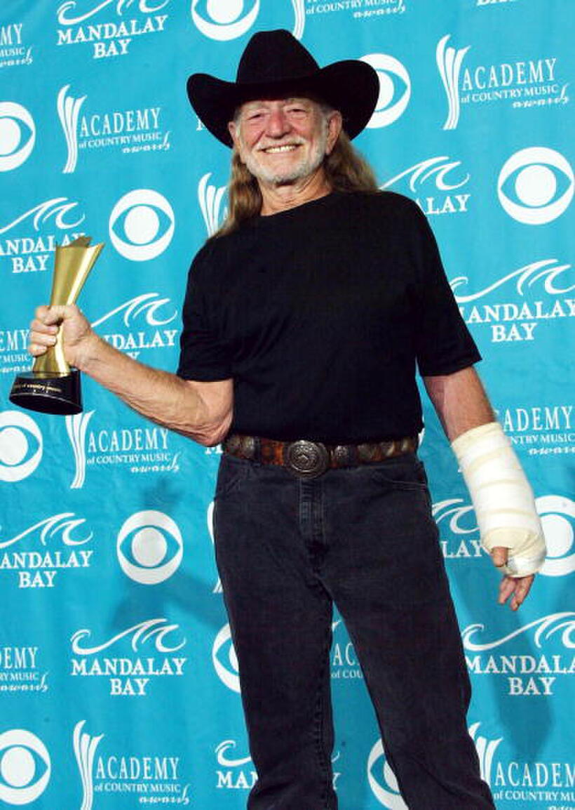 Willie Nelson at the 39th Annual Country Music Awards.