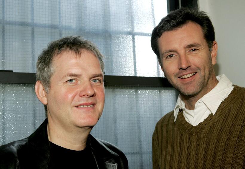 Ciaran O'Reilly and Randall Newsome at the photocall of "A Touch of the Poet."