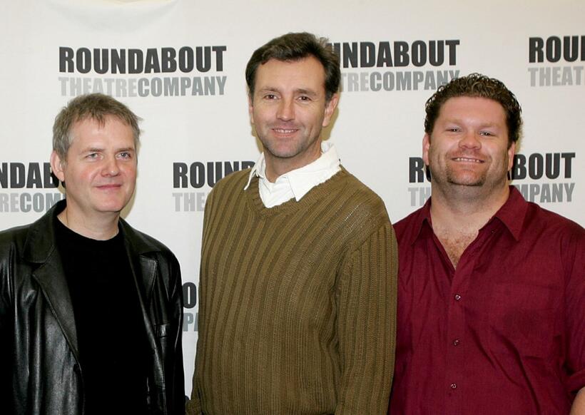 Ciaran O'Reilly, Randall Newsome and Daniel Stewart Sherman at the photocall of "A Touch of the Poet."