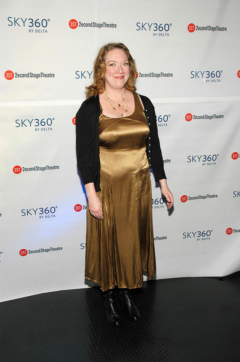 Kristine Nielsen at the after party of "Peter and Jerry" in New York.
