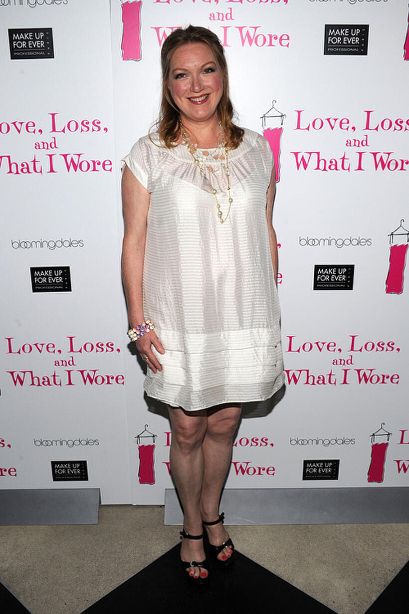 Kristine Nielsen at the "Love, Loss, And What I Wore" new cast member celebration in New York.
