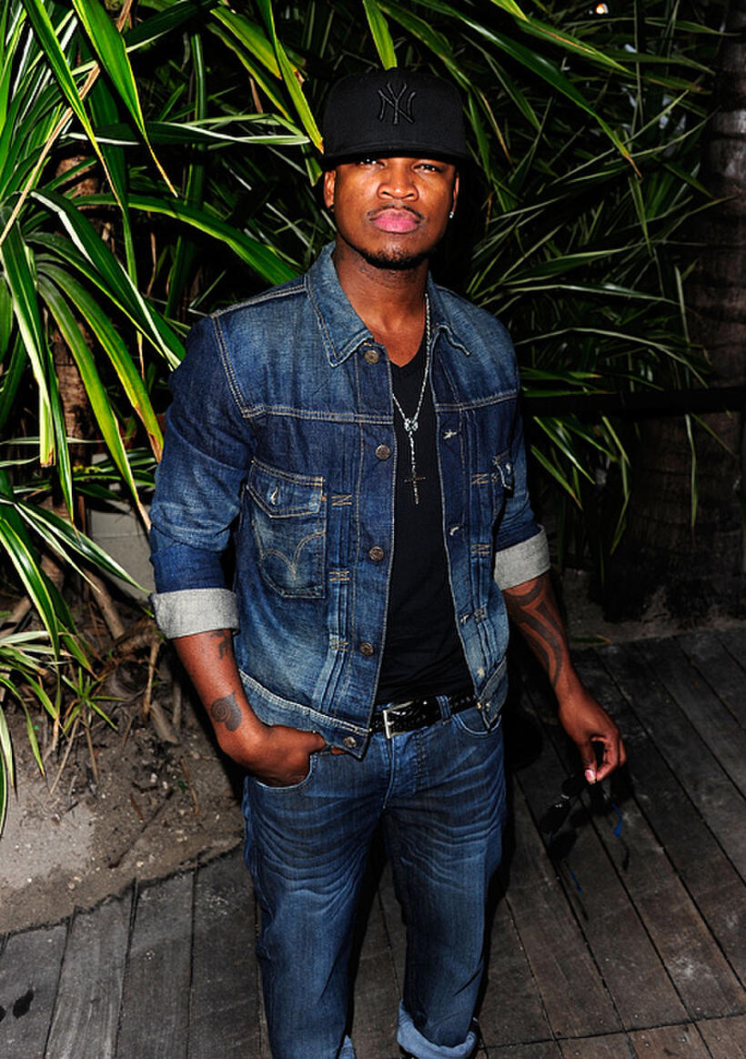 Ne-Yo at the day 5 of Mercedes-Benz Fashion Week Swim 2012.