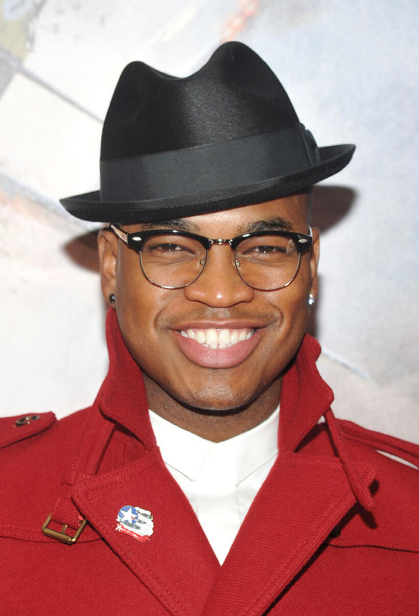 Ne-Yo at the New York premiere of "Red Tails."
