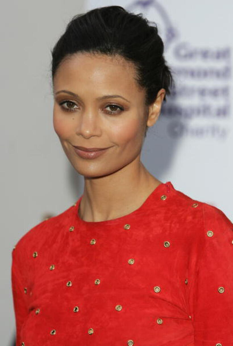 Thandie Newton at The F1 Party in London, England. 