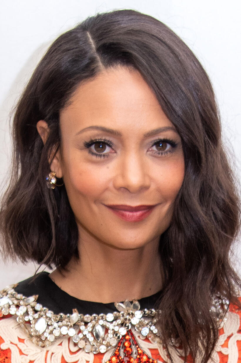 Thandie Newton at the "Westworld" press conference in Beverly Hills, California.