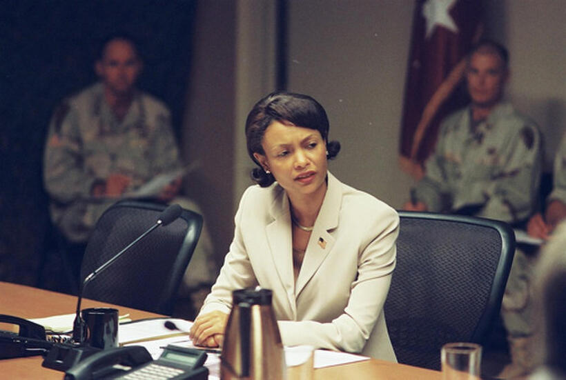 Thandie Newton as Condoleezza Rice in "W."