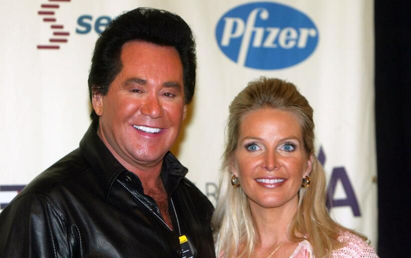 Wayne Newton and his wife at The 11th Annual Race to Erase MS.