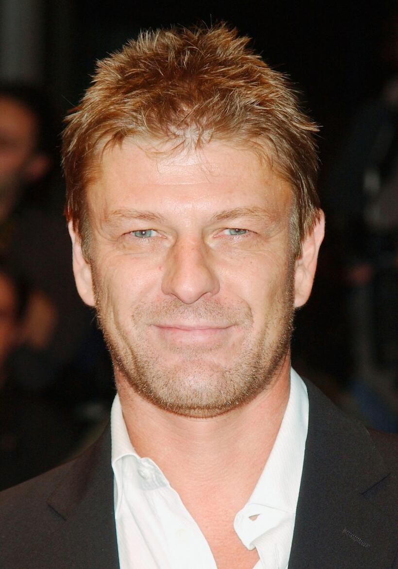 Sean Bean at the premiere of "National Treasure".