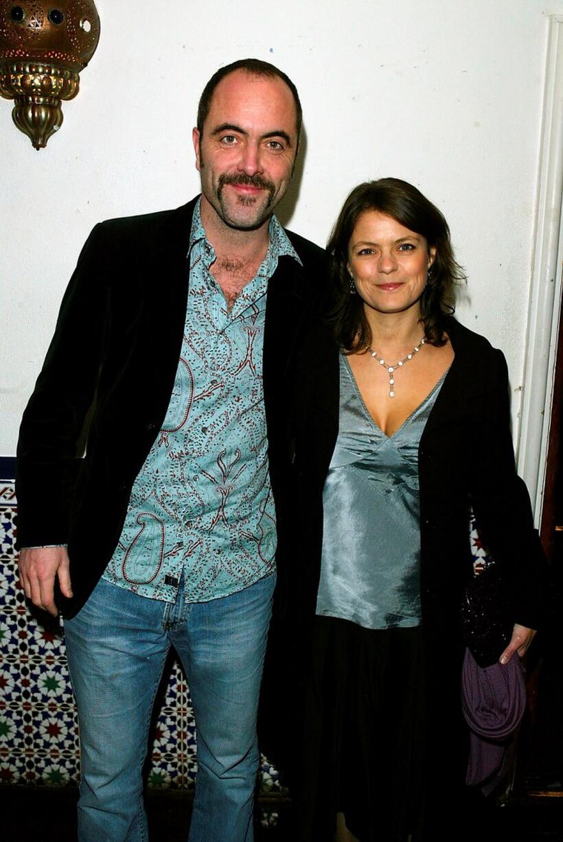 James Nesbitt and his guest at the British Independent Film Awards.