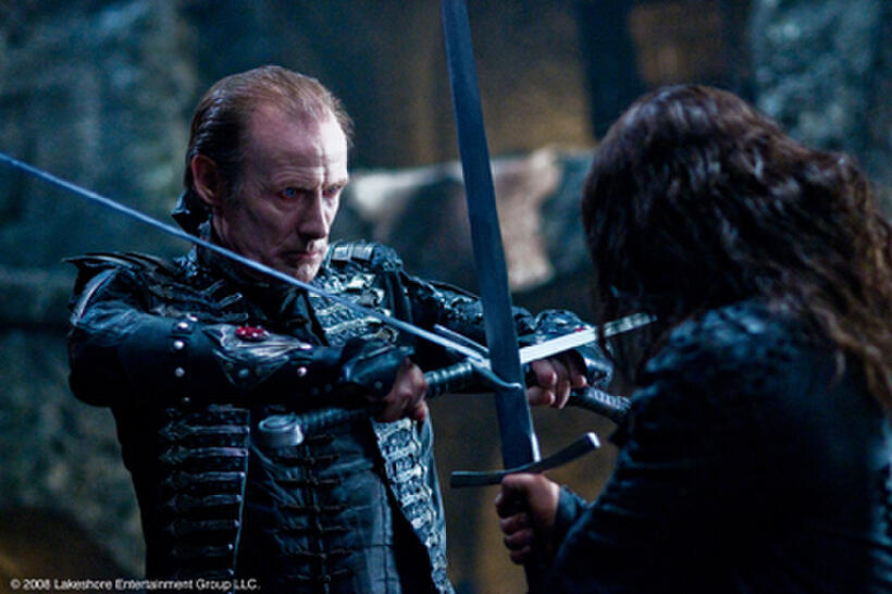 Bill Nighy as Viktor and Michael Sheen as Lucian in "Underworld: Rise of the Lycans."
